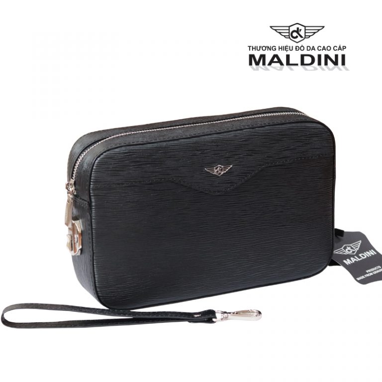 Túi Clutch Maldini Form đứng có khóa số