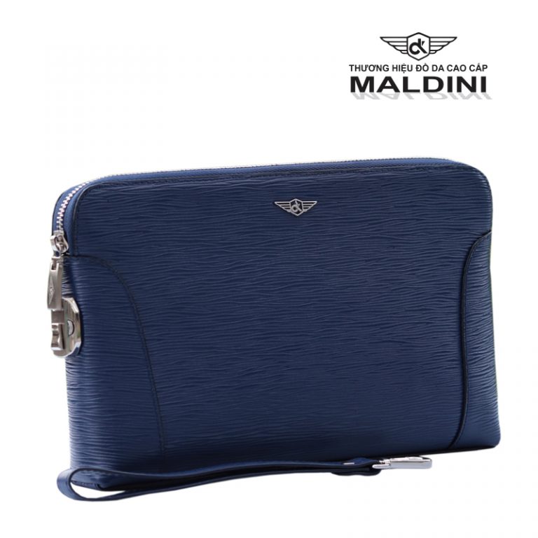 Túi clutch Maldini da bê vân EPI
