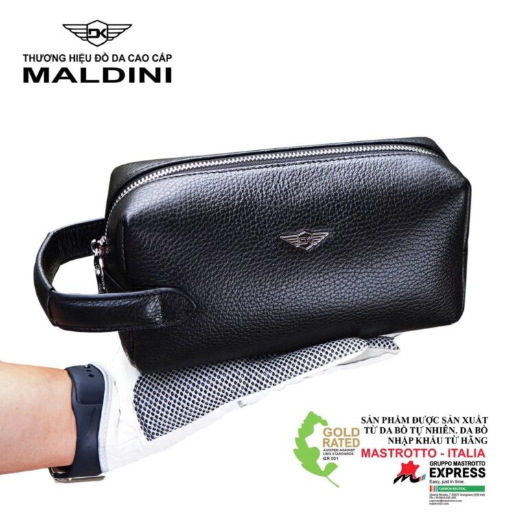 Túi Pouch mini da cao cấp Mastrotto